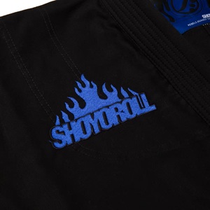 Kimono de Jiu-Jitsu Shoyorol de qualité supérieure, couleur noire, dernier modèle, lot 135, fabriqué en 100 % coton 450 GSM, idéal pour le Jiu-Jitsu et le Karaté. - Product Image 6