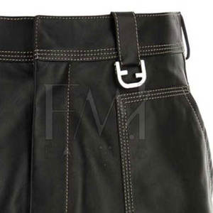 High Quality Fashion Trendy Wear <b>Men</b> <b>Leather</b> <b>Shorts</b> New Zipper For Custom Color At Cheap Price <b>Men</b> <b>Leather</b> <b>Shorts</b> - Product Image 4