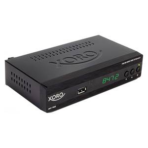 Décodeur DVB-T2 Xoro HRT7622NP Noir, Duplicateur Numérique HEVC 10 bits - Product Image 1