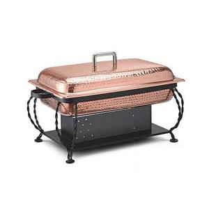 Handmade Stainless Steel Chafing Dish for Wedding Parties <b>Catering</b> Unique Style Food Warmer Buffet Server Dishes Burner Stand - Product Image 4