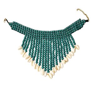 Ensemble de collier Tribal en résine, collier traditionnel, chaîne, plaqué or Rose, vente en gros, mode Simple, femme - Product Image 5