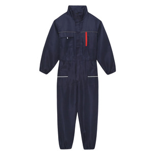 Men Work Overall <b>Uniform</b> Working <b>Coveralls</b> Jumpsuits Welding Suit Car Repair Workshop Mechanic <b>Navy</b> Blue Welders Suit - Product Image 5