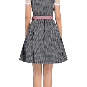 Vestido de moda para mujer, vestido Dirndl alemán, disfraces de Oktoberfest, disfraz Dirndl, vestido informal para mujer - Product Image 6