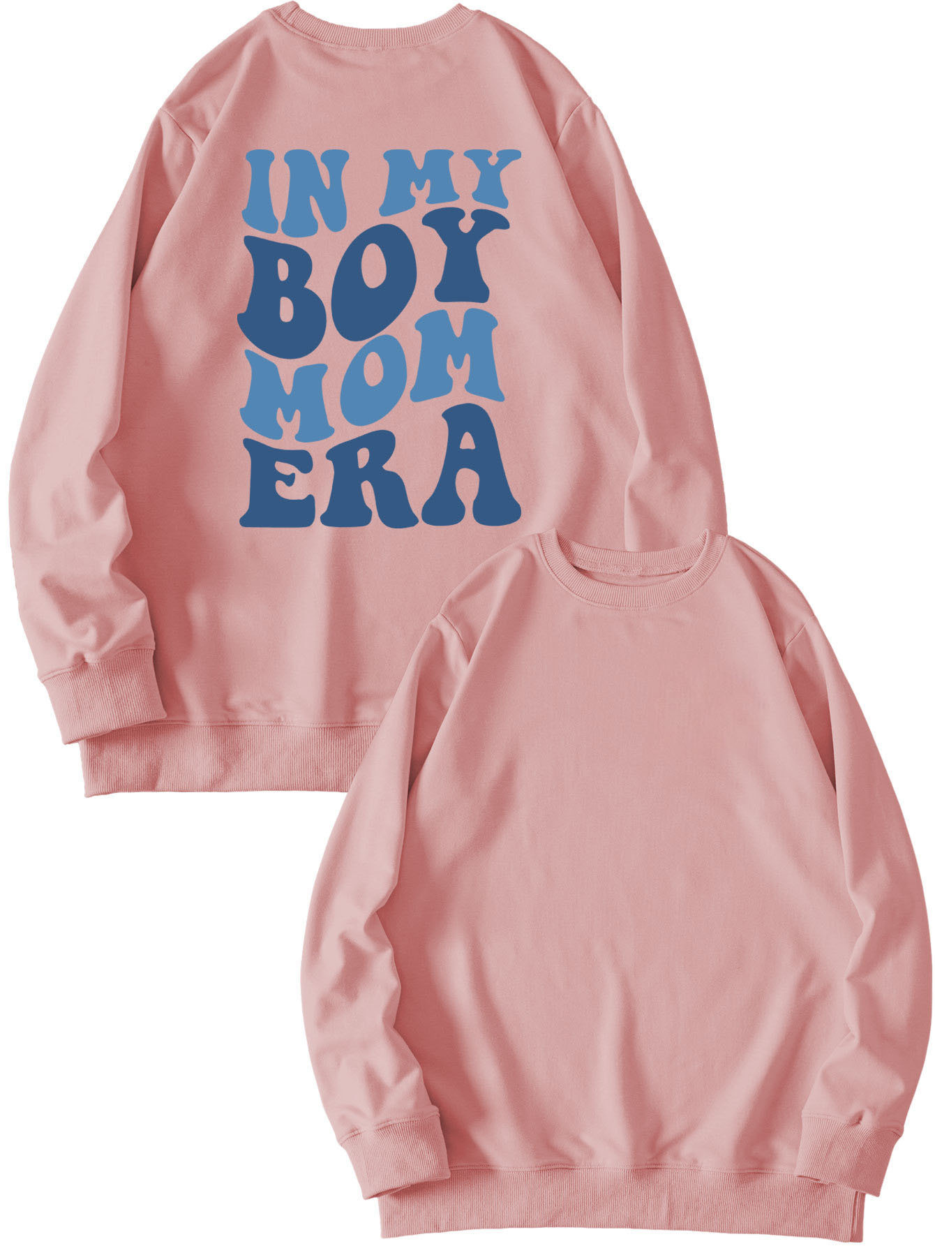 ight green sweatshirt (black font) printed on the chest