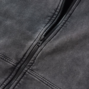 2025 nouveau Design prix de gros sweat à capuche lavé à l'acide pour hommes lourds hommes blanc coupe régulière luxe hommes sweats à capuche lavés à l'acide - Product Image 5