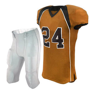 Wholesale Plus <b>Size</b> Summer American <b>Football</b> Uniform Set Soft Spandex Fabric Sublimation Printing Breathable Quick Dry Team Logo - Product Image 6