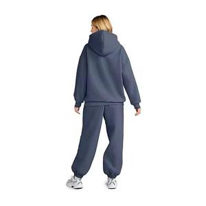 Survêtement Surdimensionné pour Hommes OEM Marque Privée Jogging Ensemble Logo Personnalisé Sweat à Capuche et Pantalon 2 Pcs Ensemble Blanc Jogging Costume - Product Image 6