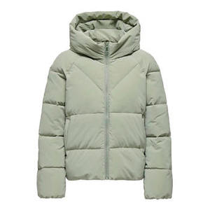 Nouvelle mode de vestes d'hiver à capuche et fermeture éclair en duvet Veste légère en duvet Vêtements d'extérieur Nouvelle arrivée Prix de gros - Product Image 5