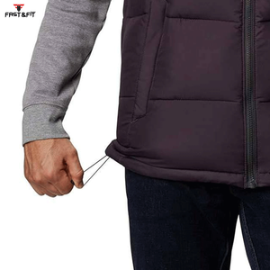 เสื้อกั๊กพัฟเฟอร์แฟชั่นขายดีสำหรับฤดูใบไม้ผลิ แบบกลับด้านได้ ระบายอากาศได้ดี สำหรับผู้ชาย สวมใส่เป็นเสื้อนอก พร้อมโลโก้และแบบที่กำหนดเองได้ - Product Image 6