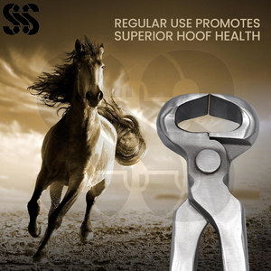 Cortador de Pezuñas para Caballos de Alta Resistencia Personalizado, Herramientas de Herrador de Acero Inoxidable de Alta Calidad, Resistente al Óxido, Duradero y Afilado - Product Image 6