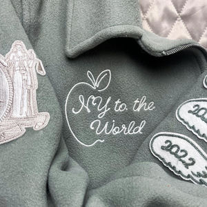 เสื้อแจ็คเก็ตวาร์ซิตี้ผู้ชายแบบลำลองสั่งทำพิเศษ คอตั้ง คุณภาพพรีเมียม  มีจำหน่ายหลายสี - Product Image 3