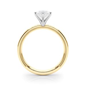 Lê cắt kim cương Solitaire phong cách engagement <span class=keywords><strong>rign</strong></span> cho phụ nữ - Product Image 4