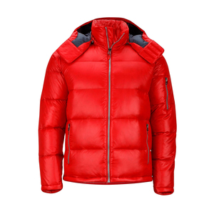 Mens Hooded Camouflage Puffer Jacket Custom Logo Oversized Winter Waterproof Eco-Friendly OEM Service Black Wholesale - Product Image 6