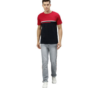 เสื้อยืดผ้าเจอร์ซีย์ลายปักปักโลโก้แบบสั่งทำคุณภาพระดับมืออาชีพ - Product Image 4