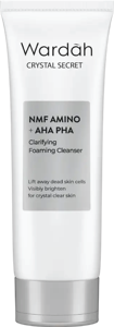 Limpiador Facial Espumoso Clarificante Tipo Crystal Secret de Wardah, Personalizado OEM ODM, con NMF, Aminoácidos, AHA y PHA, 100 ml, Marca Privada - Product Image 2