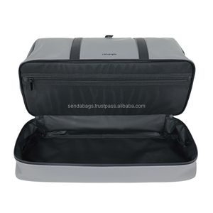 ISO9001 โรงงานธุรกิจชุดเดินทาง Duffel เสื้อผ้ากระเป๋าผู้ชายกระเป๋าถือวันหยุดสุดสัปดาห์ชุดเสื้อผ้าเสื้อผ้า Duffle กระเป๋า - Product Image 4