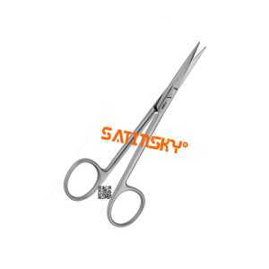 Neurosurgical WAGNER Ciseaux manuels 12 CM Instruments de microchirurgie Acier inoxydable Certifié CE Classe III Fabriqué AISI 420 - Product Image 1