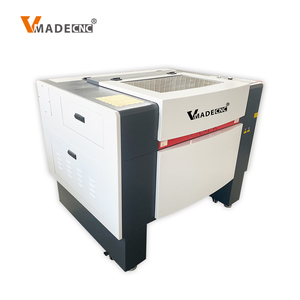 Cortador de CO2 industrial refrigerado por agua de alta eficiencia 80W <span class=keywords><strong>3D</strong></span> Metal papel cuero cristal para DST DXF PLT tipo pórtico Leadshine Max - Product Image 4