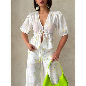 Blusa de Voile Bordada para Mujer - Product Image 4