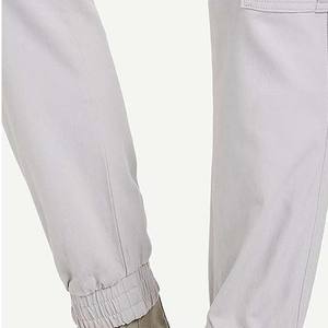 Pantalon de survêtement vierge en gros pour homme, en coton, personnalisable, décontracté, style streetwear, avec poches 2026 - Product Image 6