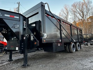 Tracteur à benne hydraulique de haute qualité 3-10 tonnes à 4 roues remorquage nouvel état remorque agricole avec essieu pour l'agriculture - Product Image 4