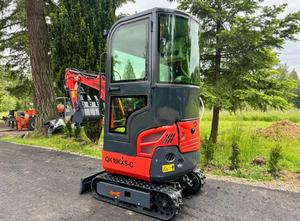 LIVRAISON GRATUITE AGT QK18 MINI-EXCAVATEUR 16 CV Lame de Remblai 39 pouces Godet 16 pouces avec Dents Pouce Hydraulique 10 pouces Approuvé EPA CE - Product Image 5