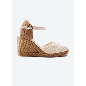 Zeppe espadrillas Crochet Satuna eleganti sandali con zeppa uncinetto - Product Image 1