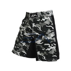 Shorts MMA pour hommes, nouveau style, couleur unie, polyester/nylon, légers et respirants, personnalisables, fabriqués au Pakistan - Product Image 5
