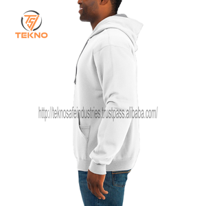 Sweat à capuche pour homme 100% coton de haute qualité Style Streetwear et col à capuche motif solide pour pulls à capuche d'hiver - Product Image 3