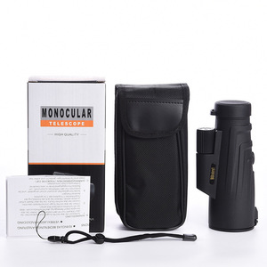 Télescope monoculaire 10X50 FMC à prisme Porro pour l'observation des étoiles en profondeur, corps métallique, rempli d'azote, étanche - Product Image 1