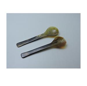 Serveur à salade en corne avec manche en nacre, tendance et luxueux, accessoires de cuisine, gadgets de cuisine, outils de service à salade, maison et cuisine - Product Image 5