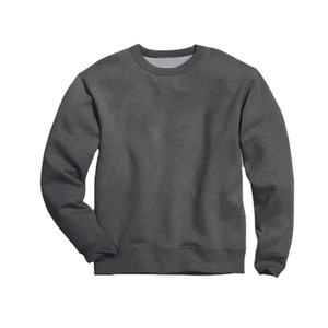Pull tricoté en polaire gris foncé pour homme, pull ras du cou, 2023 - Product Image 1
