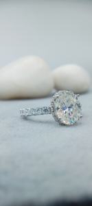 Anillo de Moda para Mujer con Diamante Solitario de 1ct Cultivado en Laboratorio, Corte Brillante, Chapado en Oro Amarillo de 18k Certificado - Product Image 5