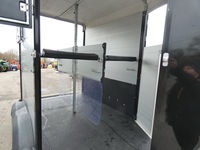 Remorque pour deux chevaux, en aluminium/fibre de verre composite, système de freinage électrique/hydraulique