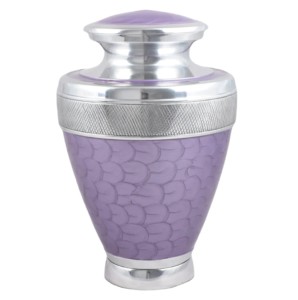 Urnes de crémation pour adultes en laiton classiques de haute qualité et de qualité supérieure avec urnes funéraires en métal fini autocollant pour cendres humaines. - Product Image 5