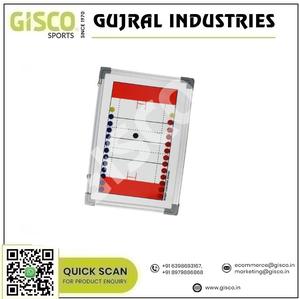 Pizarra Táctica Magnética de Aluminio Pequeña GISCO Modelo 86001 para Entrenamiento de Dos Equipos, Negra, 30x45cm, Diseño Personalizable, Logotipo Personalizado - Product Image 2