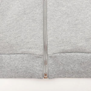 Vente en gros de haute qualité 350 GSM pull pour hommes impression personnalisée broderie sweats à capuche zippés - Product Image 4