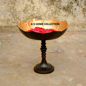 Bol en métal poli miroir brillant décoration de table de dîner stockage de fruits ou légumes aspect bol à fruits en métal - Product Image 3