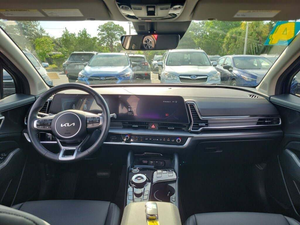 Hyundai Sportage Hybride SX-Prestige AWD Bleu 2024 d'occasion avec sièges en cuir, système de navigation, démarrage à distance, toit ouvrant, transmission automatique, jantes R18 foncées - Product Image 6