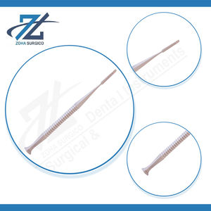 Osteotome à tête dentelée 180 mm de long, 4 mm, en acier inoxydable, instrument chirurgical manuel, certifié CE, fabriqué au Pakistan - Product Image 4