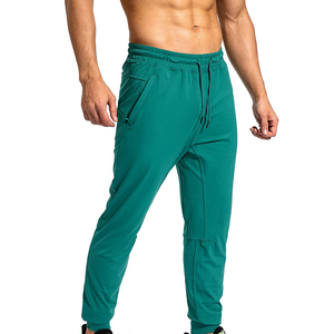 Pantalon de jogging taille haute léger de couleur personnalisée en gros pour hommes tenue décontracté bon marché OEM services disponibles Pakistan - Product Image 5