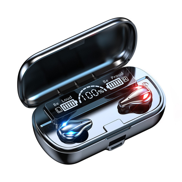 High Quality True Wireless X9 TWS Mini Earbuds 2000mAh Battery LED Display 5.0 IPX7 Waterproof Noise Cancelling Sports Low