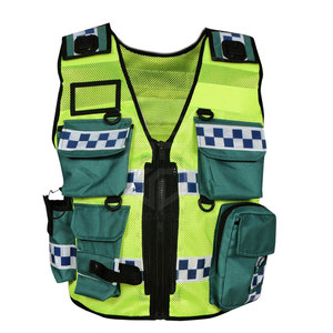 Chaleco de Seguridad de Alta Visibilidad, Diseño Personalizado, Transpirable, Fabricante Pakistaní, Chaleco para Guardias de Seguridad - Product Image 1