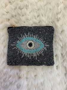 Porte-monnaie mignon fait main en perles Hip Hop Cheer Mom Broderie Pochette à fermeture éclair Paillettes Travail Petit portefeuille Sac cadeau Unisexe Événements sportifs - Product Image 4