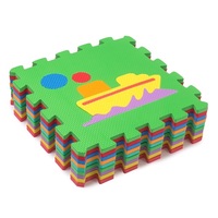 Vente en gros fournisseur OEM Tapis de jeu écologique en mousse EVA à emboîtement Tapis de puzzle Jouet éducatif pour enfants Coloré