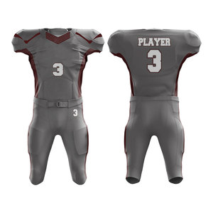 Uniforme de fútbol americano personalizable al por mayor uniformes de diseño únicos y transpirables uniforme de fútbol ligero 2025 - Product Image 1