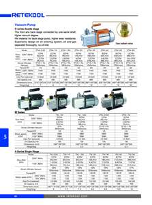 <span class=keywords><strong>Pompe</strong></span> <span class=keywords><strong>à</strong></span> <span class=keywords><strong>vide</strong></span> rotative <span class=keywords><strong>à</strong></span> deux <span class=keywords><strong>étage</strong></span>s électrique mini-valeur pour système de climatisation et de chauffage, haute capacité, pour réfrigérant, <span class=keywords><strong>à</strong></span> vendre - Product Image 5