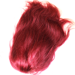 วิกผมสีแดง100% ผมมนุษย์ใส4x4 5x5 6x6 7x7วิกผมสีแดง100% ลูกไม้ด้านหน้า - Product Image 3