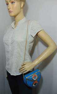 Nuevo Estilo de Lujo, Elegante Bolso de Mano de Metal con Mosaico Azul, Bolso de Noche para Mujer, Elegante, Clásico, Personalizado - Product Image 4