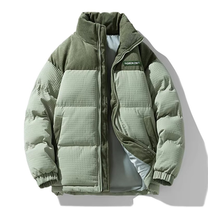 Chaqueta Deportiva de Algodón para Hombre, Estilo Coreano, Primavera, Camuflaje, Cuello Redondo, Impermeable, Cortavientos, para Exteriores - Product Image 1